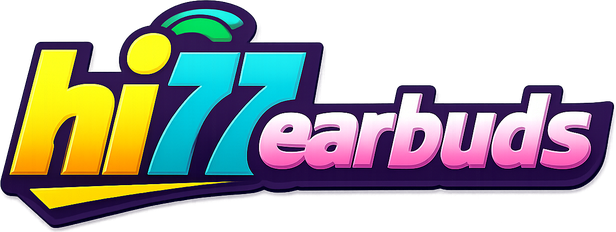 hi77 earbuds অফিশিয়াল লোগো – বাংলাদেশের বিনোদন প্ল্যাটফর্ম